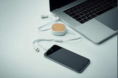 Logotrade promotional product picture of: Retractable charging USB cable