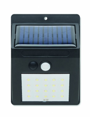 Logo trade promotional merchandise picture of: Solar LED light motion