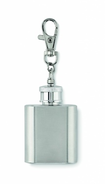 Logotrade corporate gift image of: Hipflask key ring Joensuu