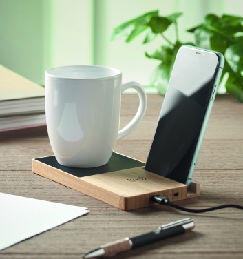 Logo trade advertising product photo of: 1Wireless charger mug warmer