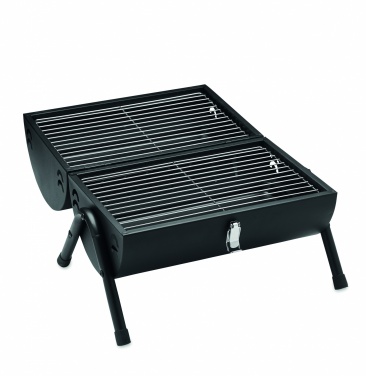 Logo trade business gifts image of: Portable barbecue with chimney