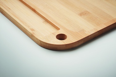 Logo trade promotional giveaway photo of: Meal plate in bamboo