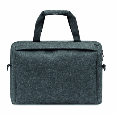 Logotrade promotional item picture of: 15 inch RPET felt laptop bag