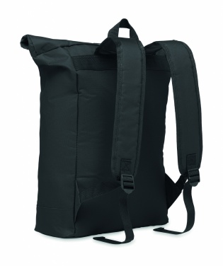 Logo trade promotional items picture of: 600Dpolyester rolltop backpack