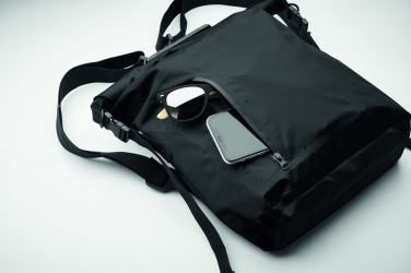 Logo trade promotional item photo of: RPET waterproof rolltop bag