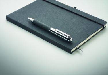 Logo trade promotional merchandise photo of: Recycled leather notebook set