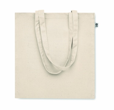 Logo trade promotional merchandise picture of: Organic cotton shopping bag