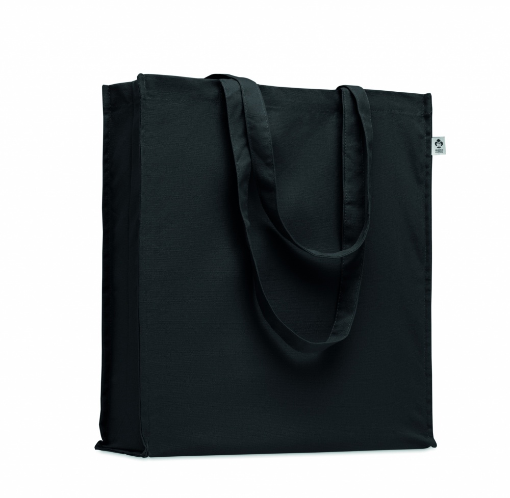 Logo trade business gift photo of: Organic cotton shopping bag