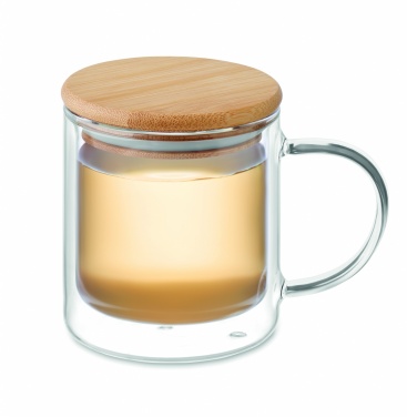 Logo trade advertising products picture of: Double wall borosilicate mug