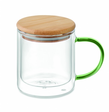 Logotrade promotional giveaway image of: Double wall borosilicate mug