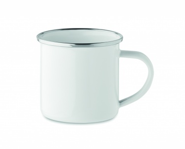 Logo trade promotional merchandise image of: Enamel sublimation mug 200ml