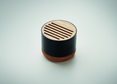 Logo trade business gift photo of: Cork and aluminium speaker