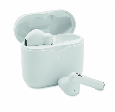 Logo trade promotional products picture of: TWS earbuds with charging base