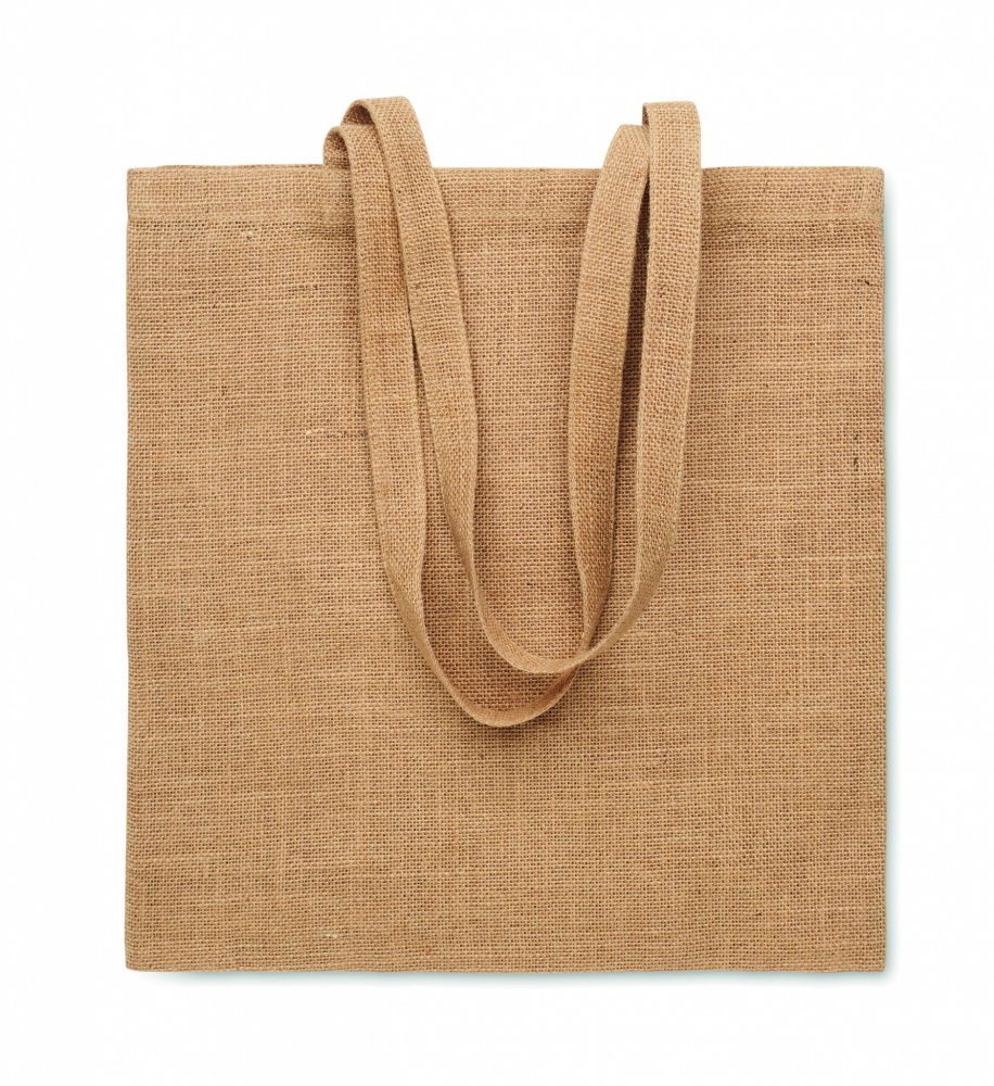 Logotrade business gifts photo of: Jute long handled shopping bag