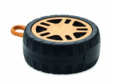 Logo trade promotional giveaway photo of: Wireless speaker tire shaped