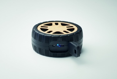 Logo trade advertising products image of: Wireless speaker tire shaped