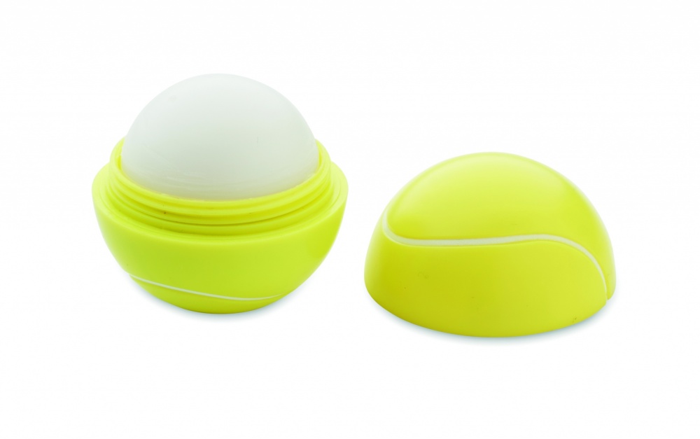 Logotrade promotional gifts photo of: Lip balm in tennis ball shape