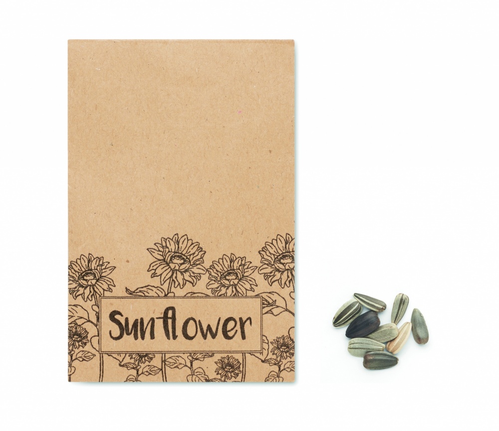 Logo trade promotional product photo of: Sunflower seeds in envelope