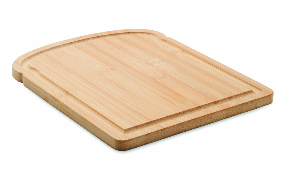 Logo trade advertising products image of: Bamboo bread cutting board