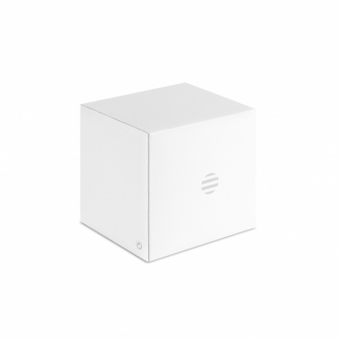 Logo trade promotional gift photo of: Squared fragranced candle 50gr