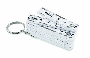 Logotrade promotional gift image of: Carpenters ruler key ring 50cm Kotka