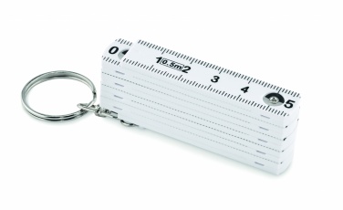 Logo trade corporate gifts picture of: Carpenters ruler key ring 50cm Kotka