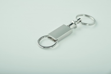 Logo trade promotional merchandise image of: Pull apart split key ring