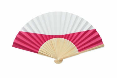 Logo trade promotional gift photo of: Manual fan flag design