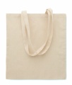 Shopping bag polycotton, Beige