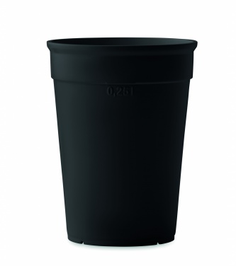 Logo trade promotional product photo of: Recycled PP cup capacity 250 ml