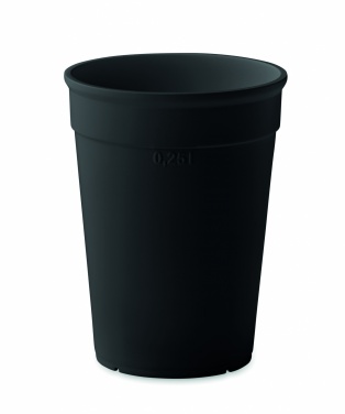 Logo trade corporate gifts picture of: Recycled PP cup capacity 250 ml