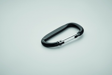 Logotrade promotional products photo of: Carabiner clip in aluminium.