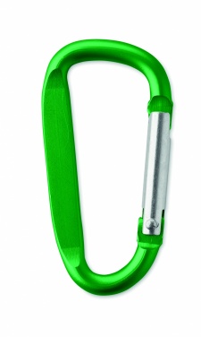 Logo trade promotional gifts picture of: Carabiner clip in aluminium.