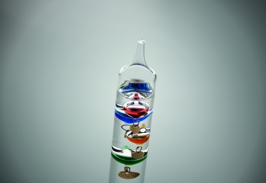 Logo trade promotional gifts picture of: Galileo thermometer glass 28cm