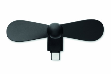 Logo trade promotional giveaways image of: Portable USB-C fan