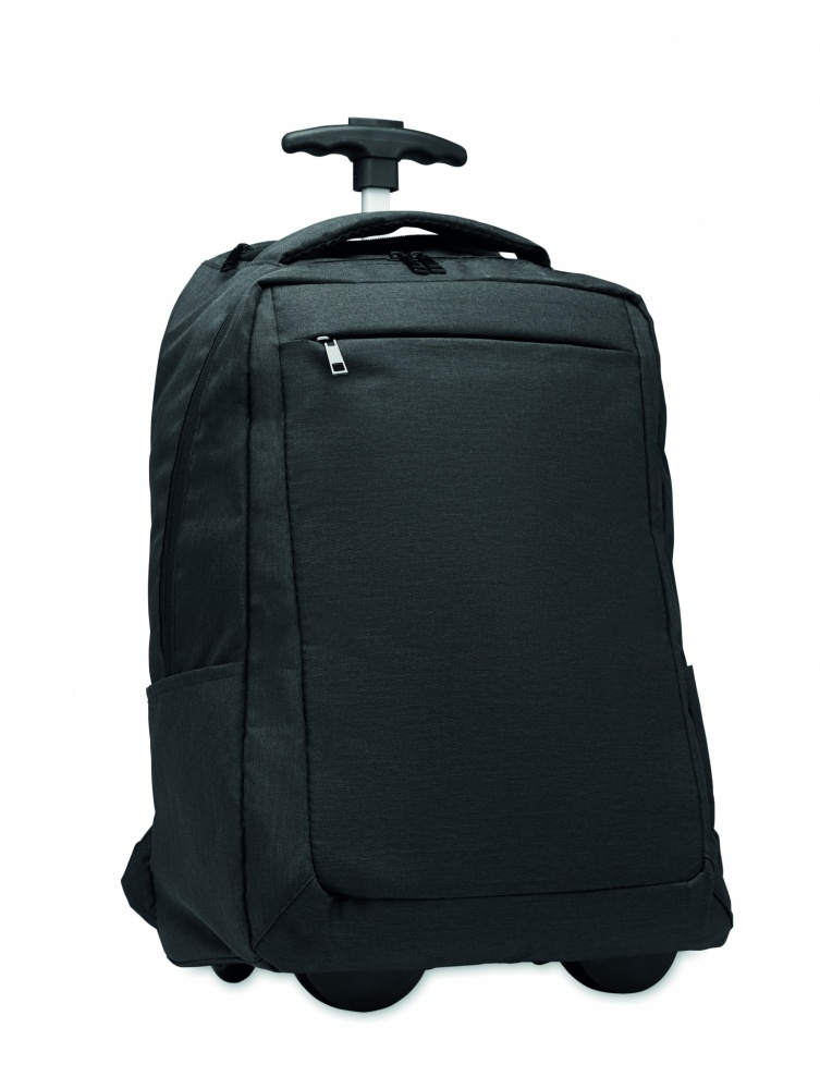 Logotrade promotional gift image of: 480D RPET backpack trolley