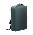 Slim 15 inch laptop backpack, Stone Grey