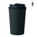 PLA double wall tumbler 350ml, Black