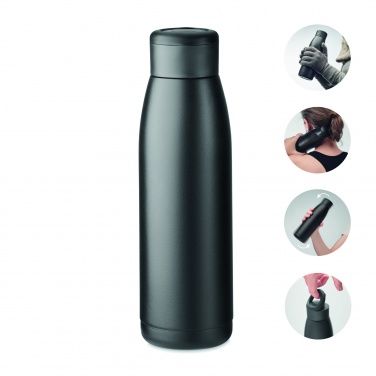 Logo trade promotional merchandise image of: Heat-cool double wall bottle