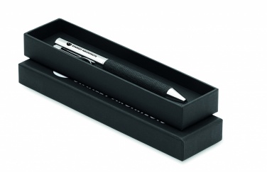 Logo trade promotional gifts picture of: Metal twist ball pen in box