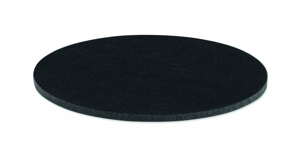 Logotrade corporate gift image of: Round coaster in RPET felt