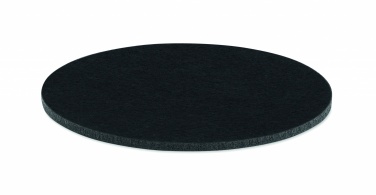 Logotrade promotional items photo of: Round coaster in RPET felt