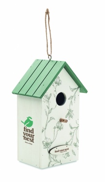 Logotrade advertising product image of: Bird house in plywood