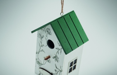 Logo trade corporate gifts image of: Bird house in plywood