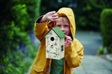 Logo trade promotional products image of: Bird house in plywood