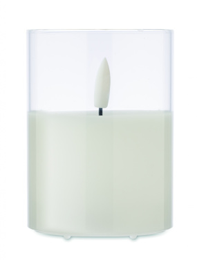 Logotrade promotional merchandise image of: LED wax candle in glass holder