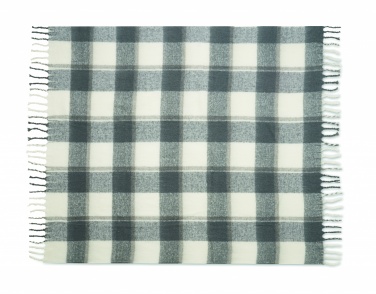 Logo trade promotional products picture of: Chequered mohair blanket