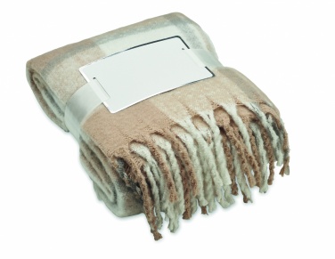 Logo trade promotional items picture of: Chequered mohair blanket