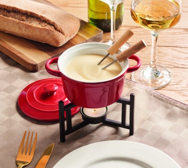 Logotrade advertising products photo of: Ceramic fondue set 300 ml