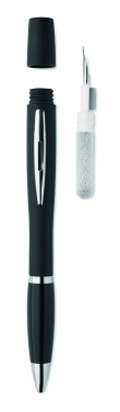 Logotrade promotional giveaway image of: Pen with TWS cleaning set